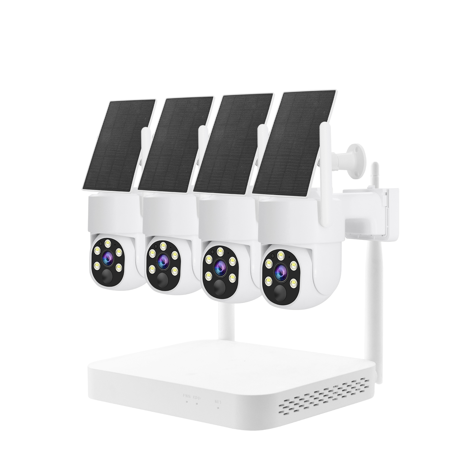 4MP Compact Low-Power 4-Channel Dome Camera WiFi Kit