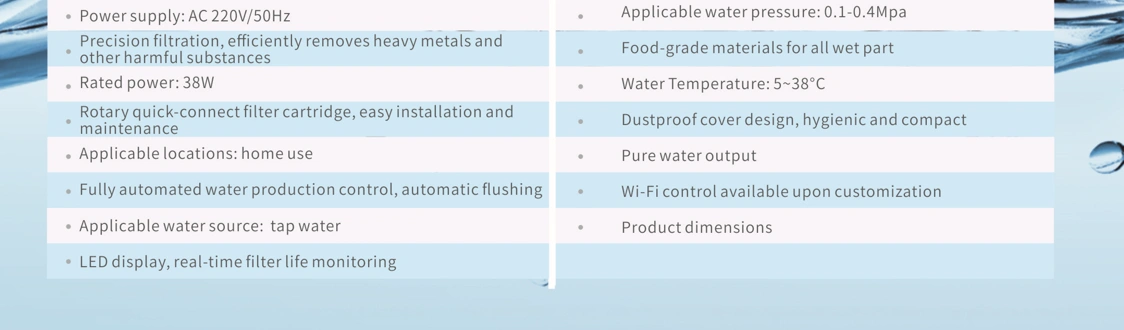 TOP-RO-07,5-stage ro specification