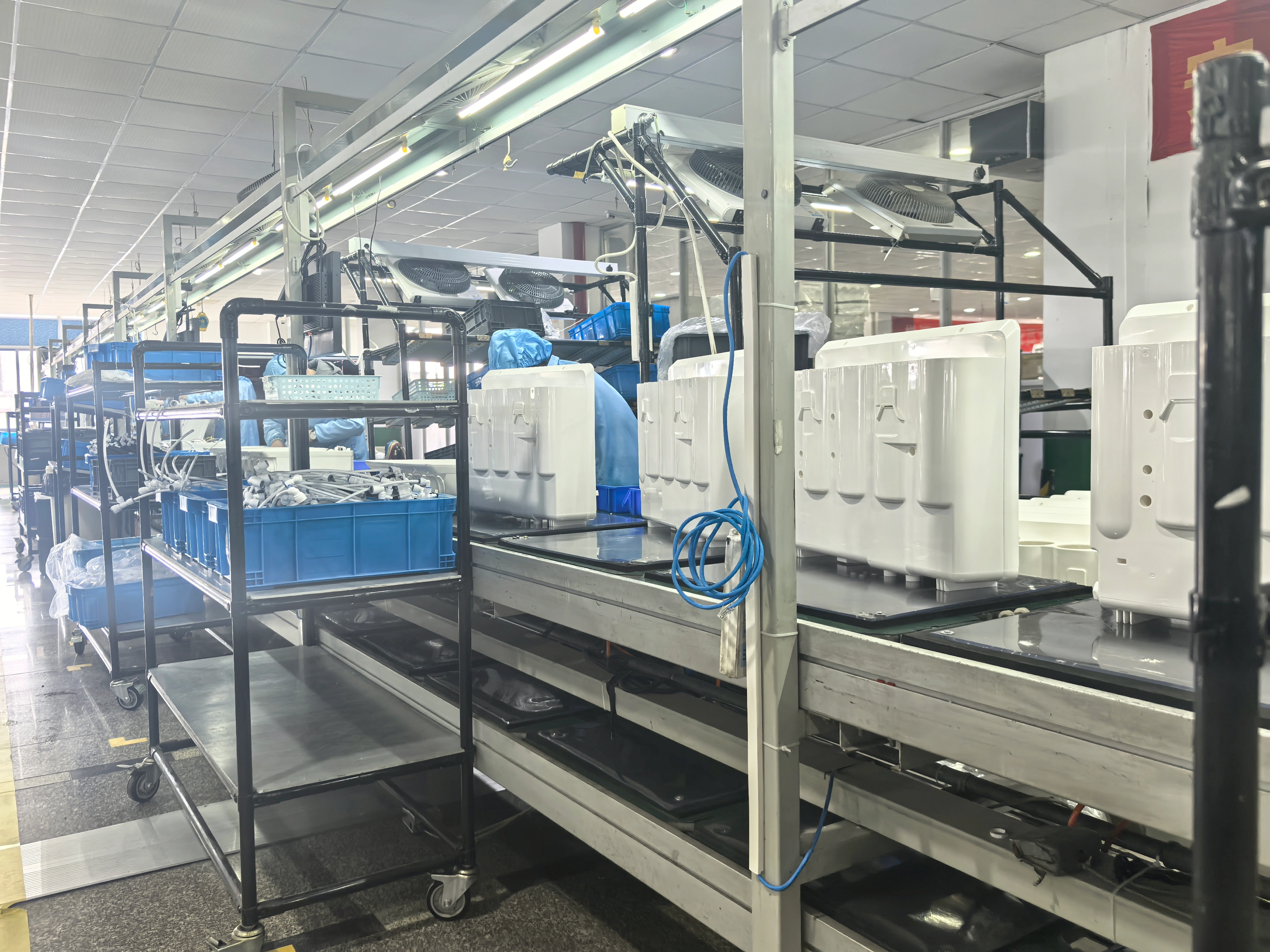 TOP-RO-F4, 4-stage filtration, assembly workshop