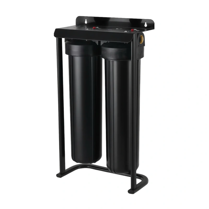 Whole House Water Filtration housing 20'' 2-stage with bracket
