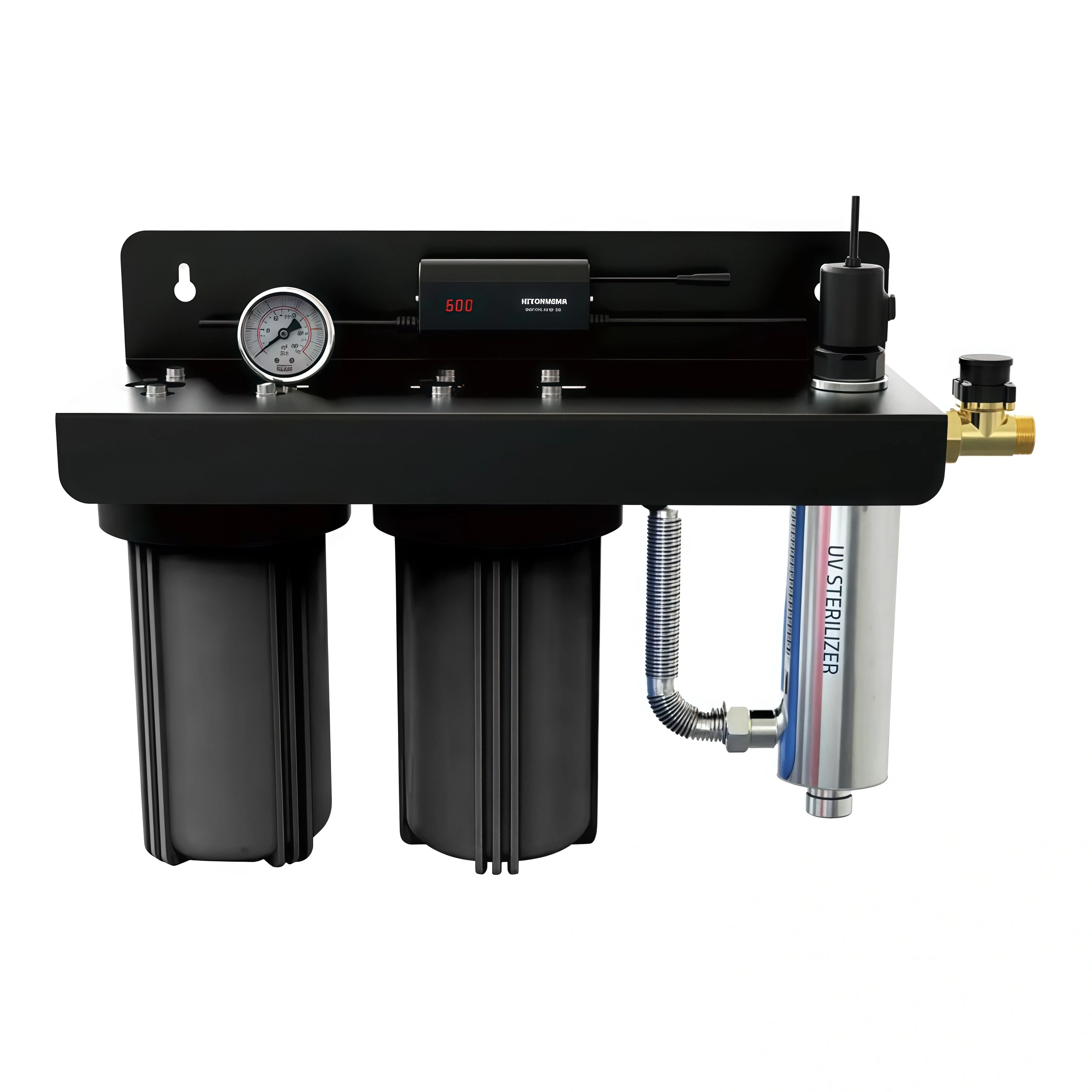 Whole-house UV water purification 10''3-stage