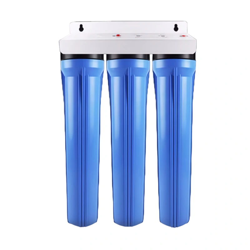 Whole-house water purification 20'' standard 3-stage with siding