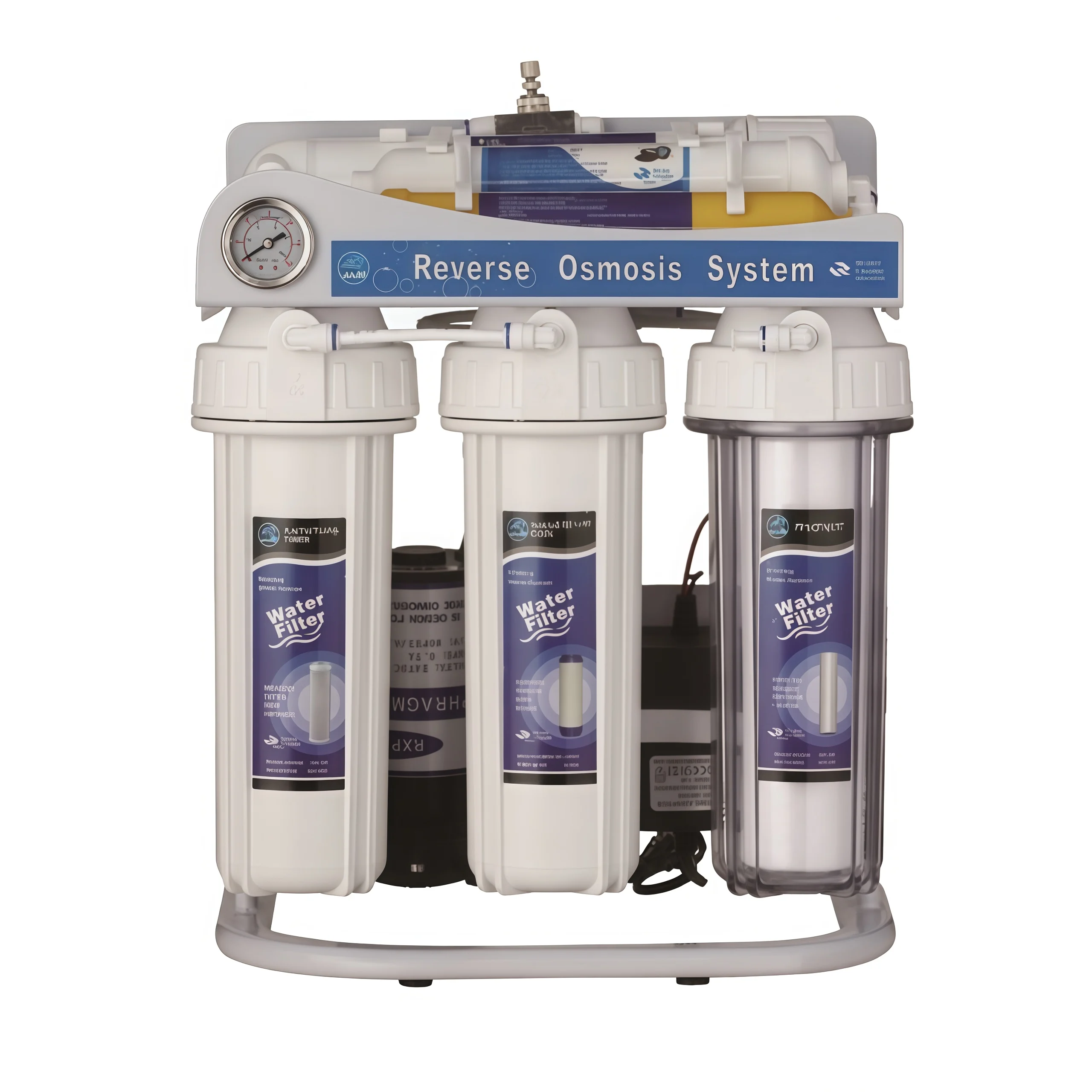 5-stage filtration with small iron frame classic RO water purifier
