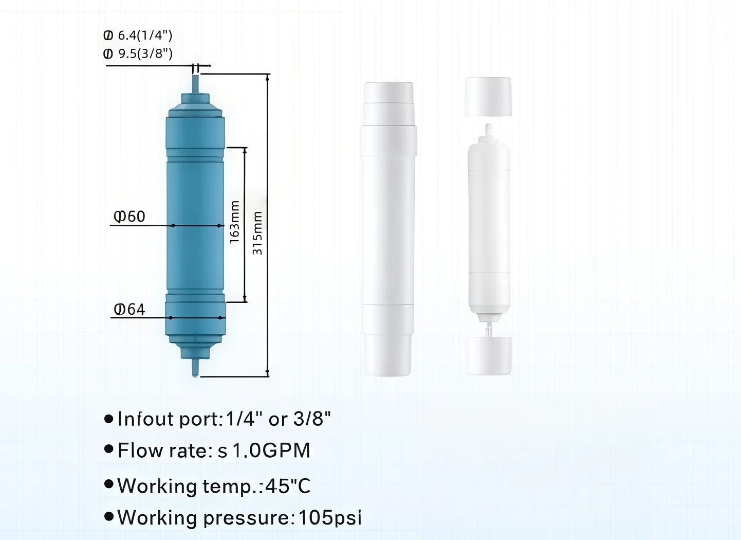 Korean & Clip-on Filter Series details
