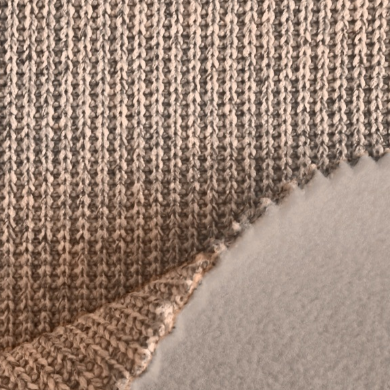 探索罗纹粘合摇粒绒：时尚与功能的结合