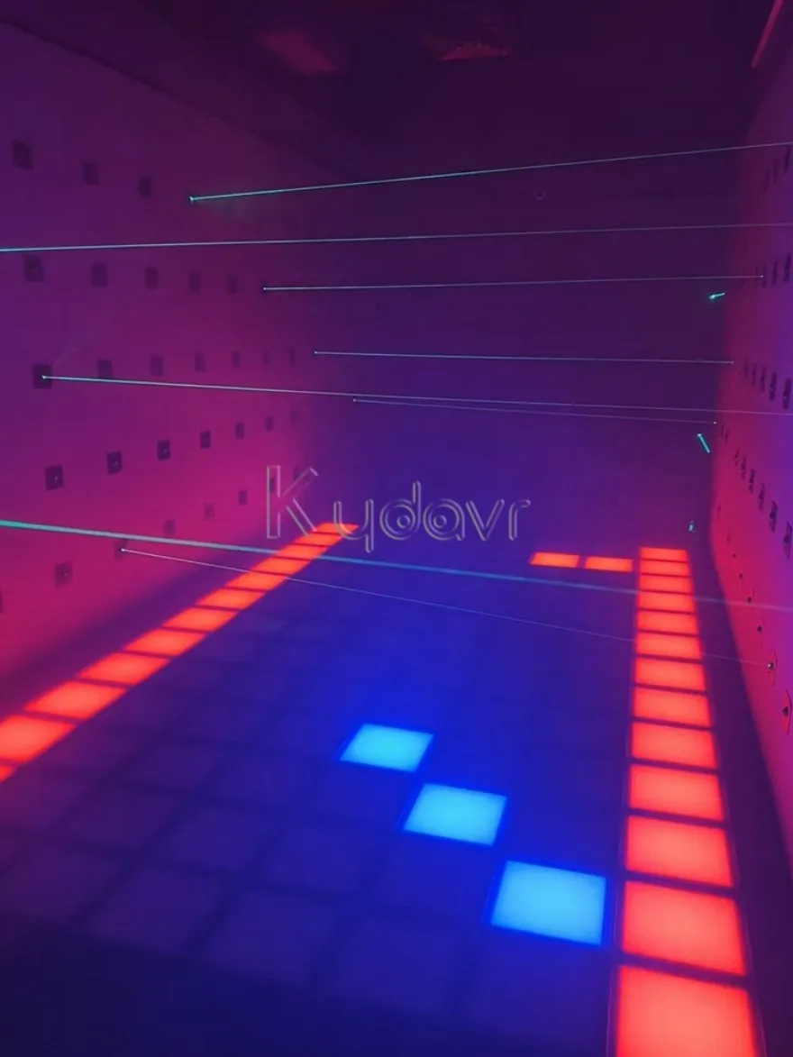 Interactive Laser Maze LED Grid Challenge