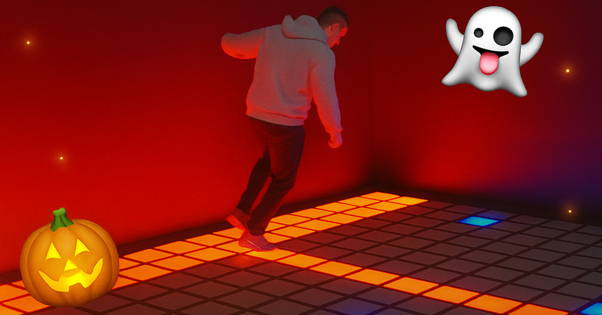 Cadılar Bayramı LED Oyun Mücadelesi – Kydavr Play&#39;in En Heyecan Verici Etkileşimli Zemin Deneyimi