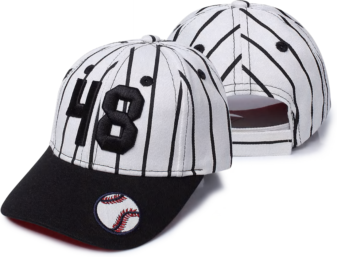 带有定制刺绣的运动队棒球帽