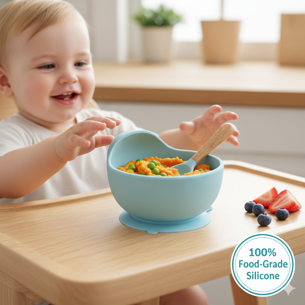 Comment les bols pour bébés en silicone de qualité alimentaire redéfinissent la sécurité alimentaire