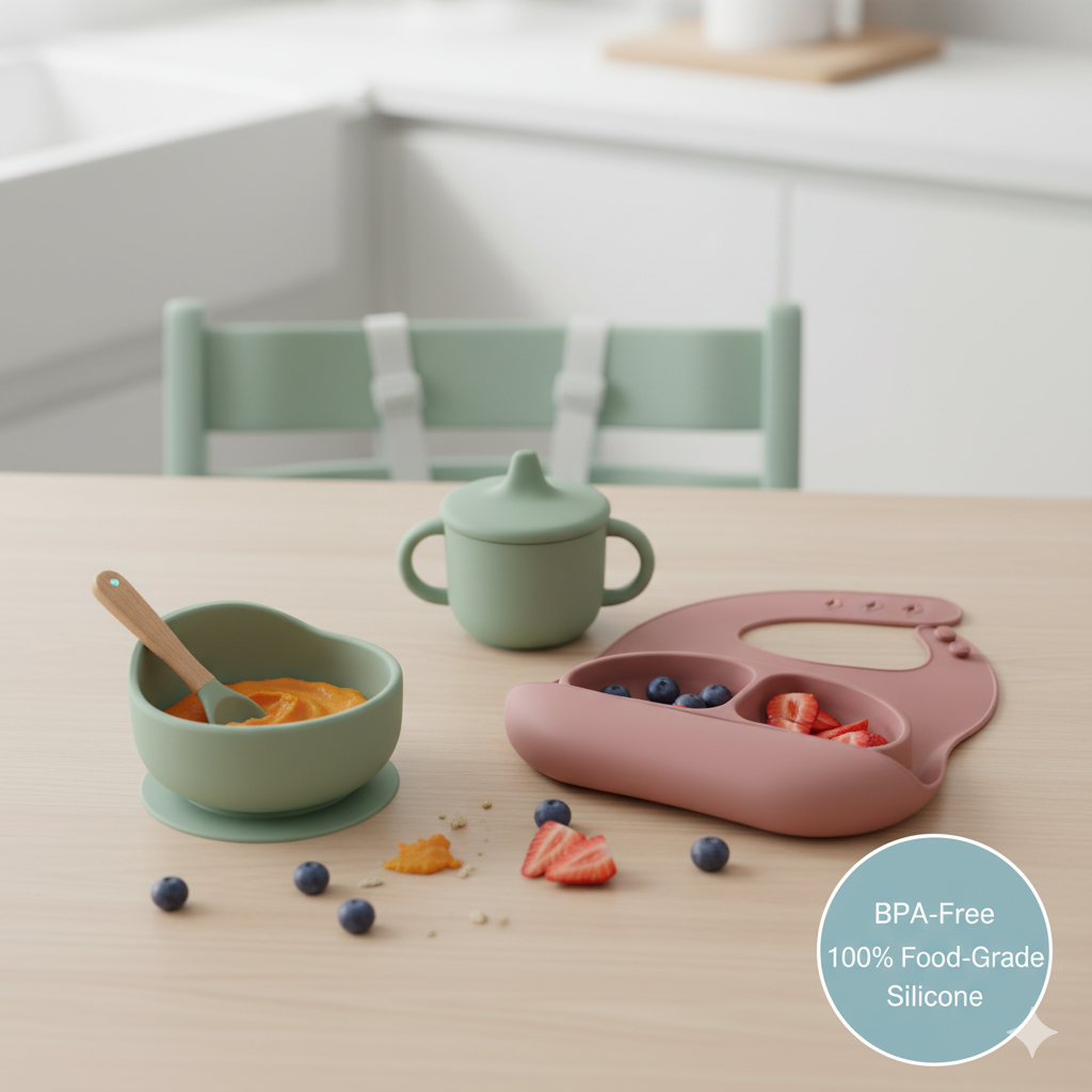 Smart Start: Why Silicone Feeding Sets Are the New Standard in Baby Care