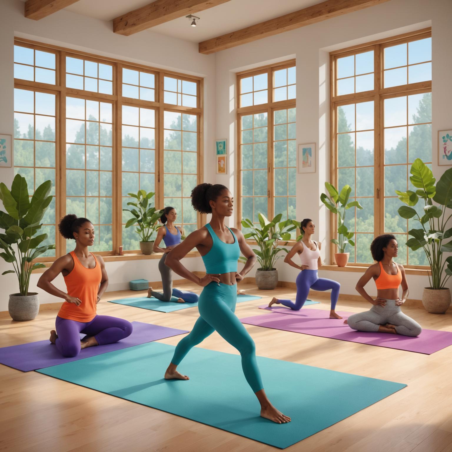 knitted yoga fabrics