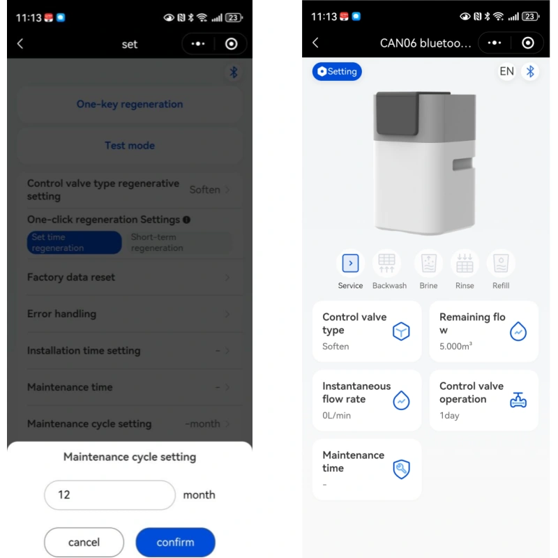 Water Softener Bluetooth Control Valve images