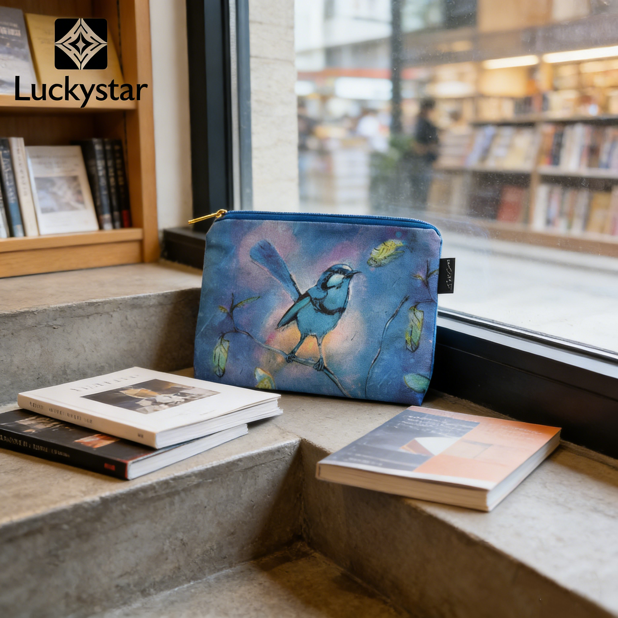 Hand-Painted Bird Makeup Bag: Tuck Natural Art Into Your Pocket With This Niche Storage Gem - sourcing and specification reference