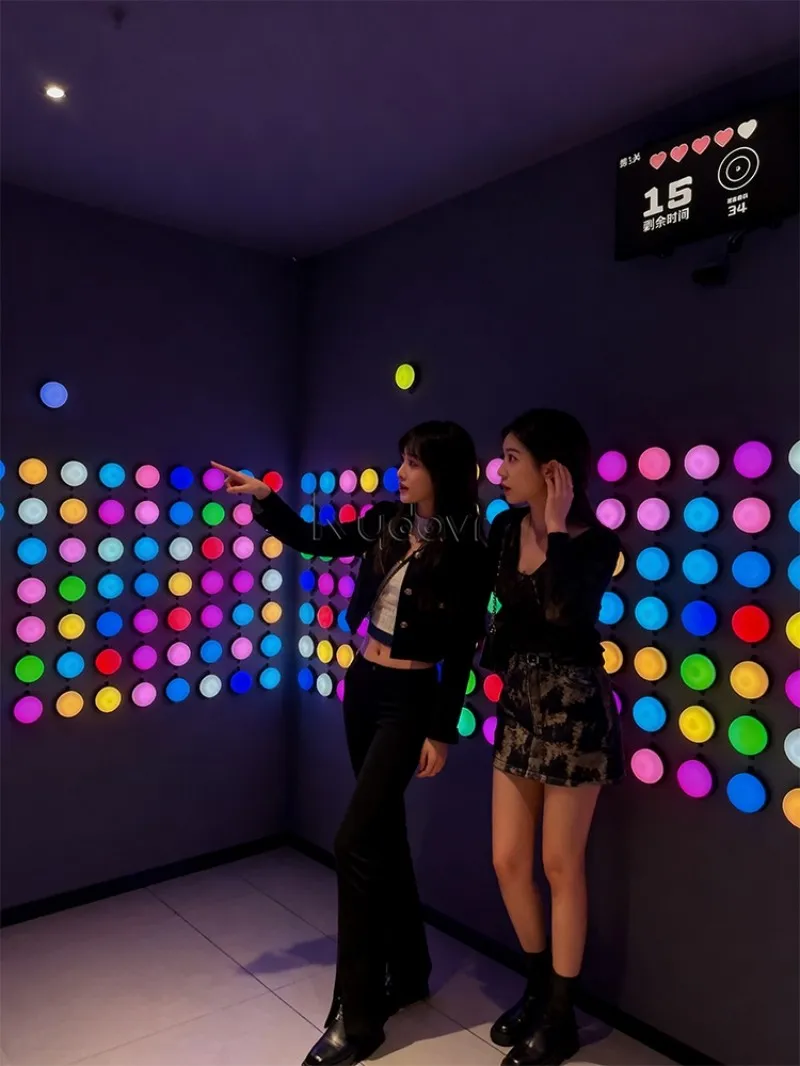 Indoor party interactive push game