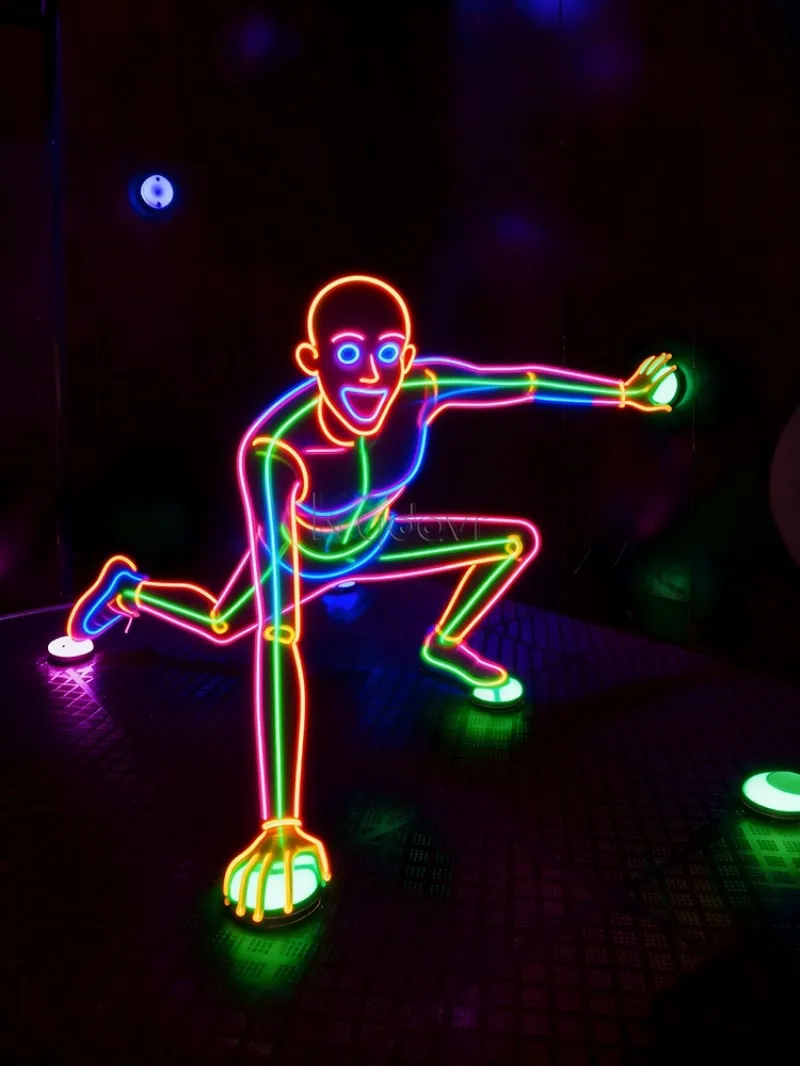 Pixel Octopus interactive sport game for teens