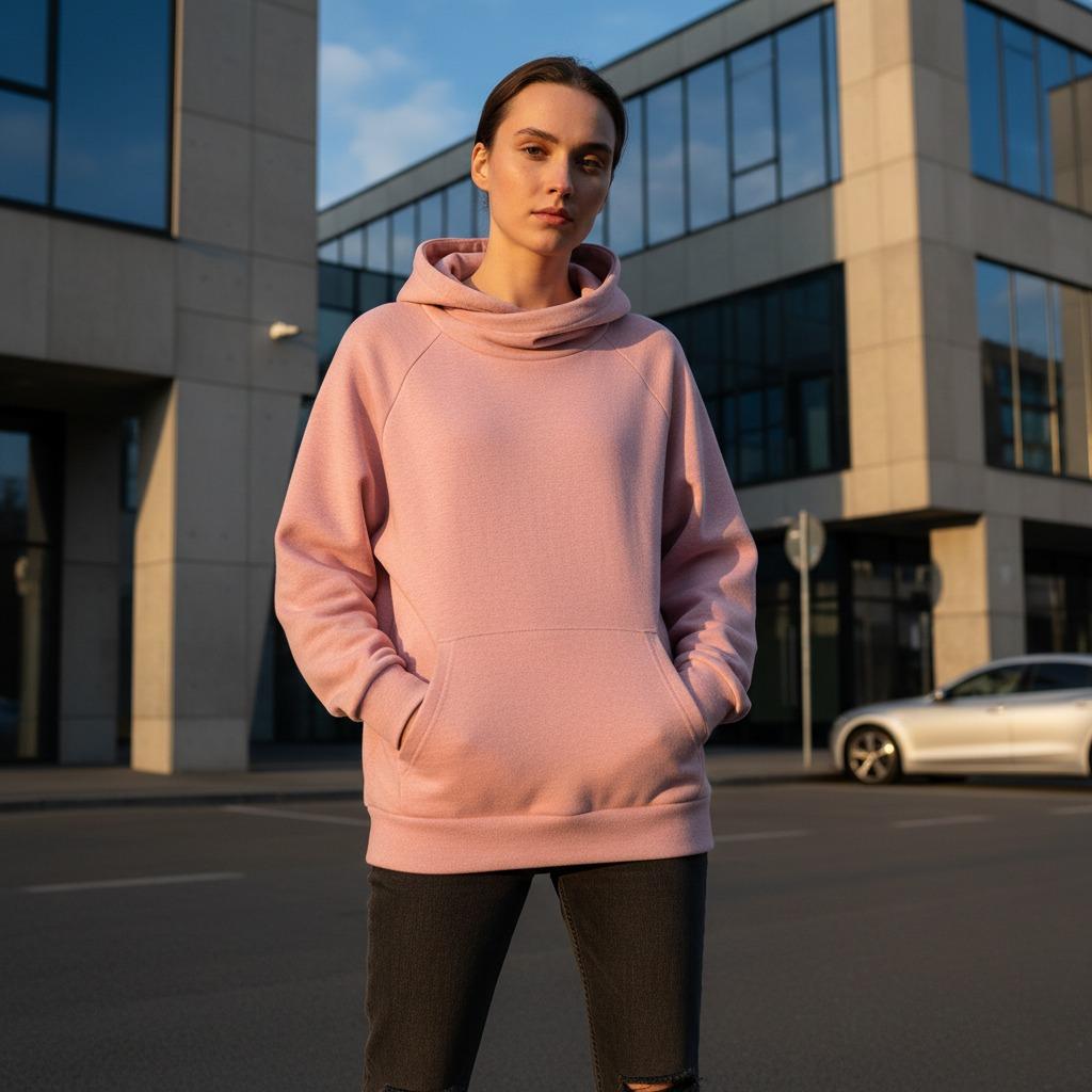 Vải áo hoodie polyester cotton