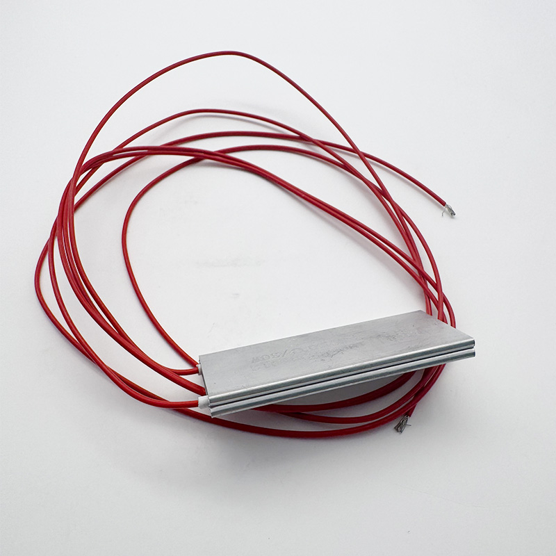 Side profile highlighting the sealed aluminum shell and integrated waterproof electrical connections.