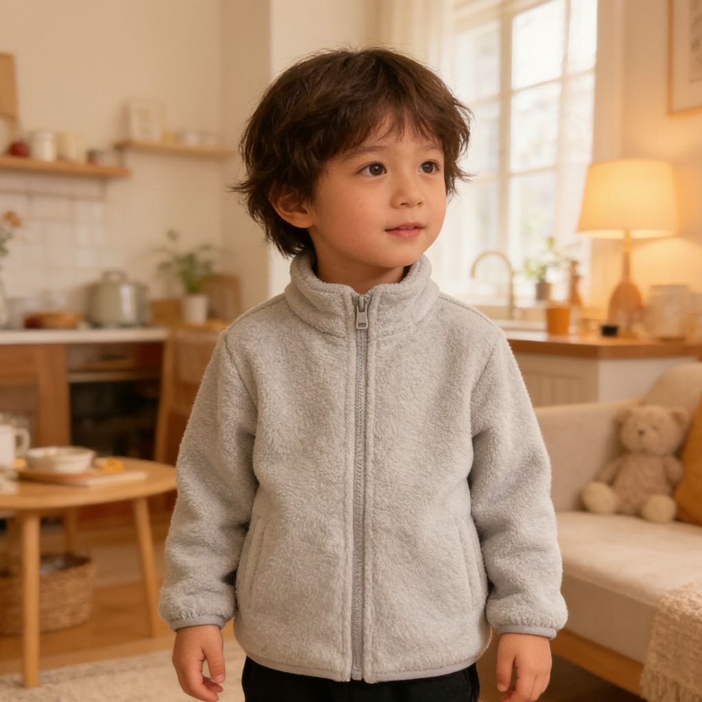 100%Polyester Polar Fleece, Kid's Wear, Children's Clothing