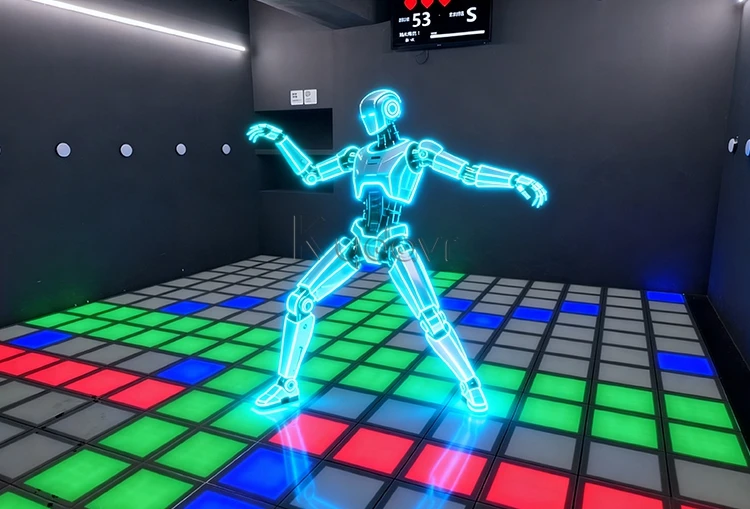 Mega Grid Game LED pixel interactive game carpet