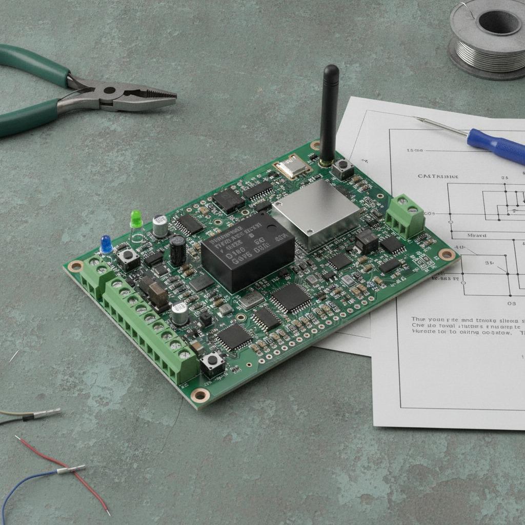 WIFI lighting timer board