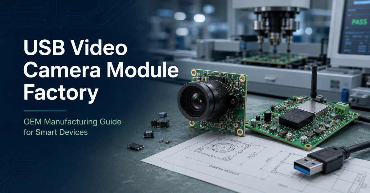 USB video camera module factory