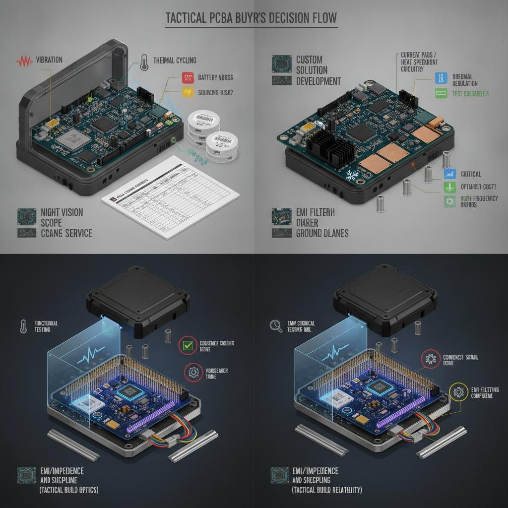 tactical equipment circuit board