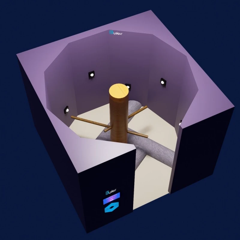Digitale Abenteuerzonen für drinnen: Spielbereiche aktivieren, Ninja Dojo-Spielzimmer aktivieren, interaktiver Versteckparcours, aktives Spiel