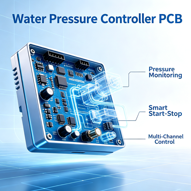 Water Pressure Controller PCB for Pump Automation