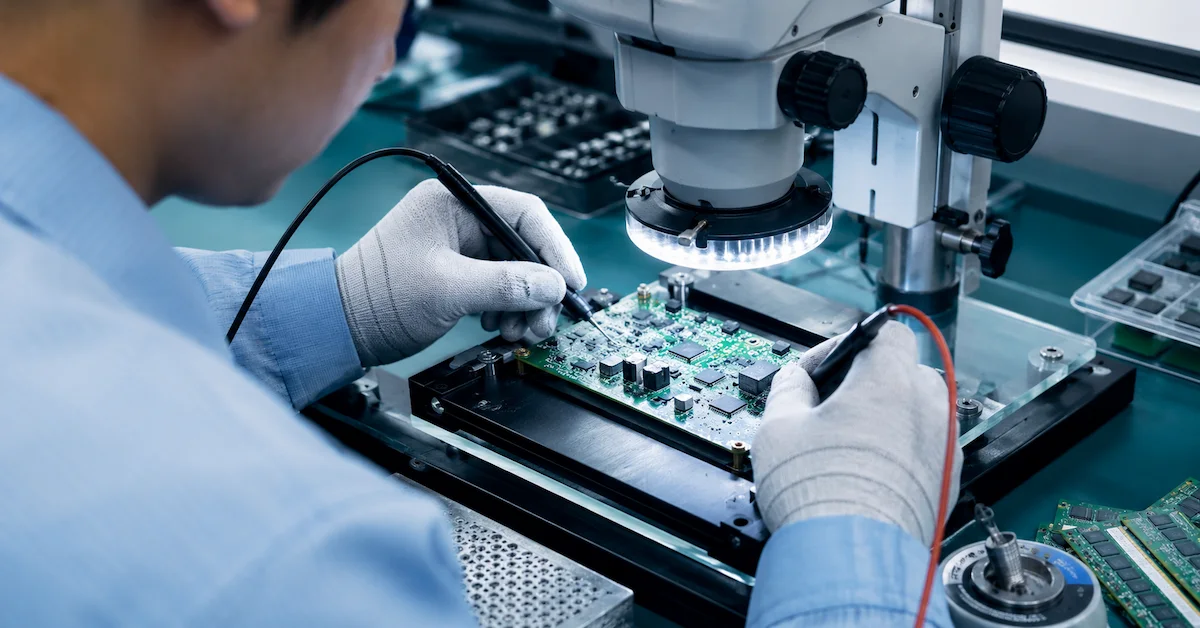 Proceso de prueba e inspección de PCBA