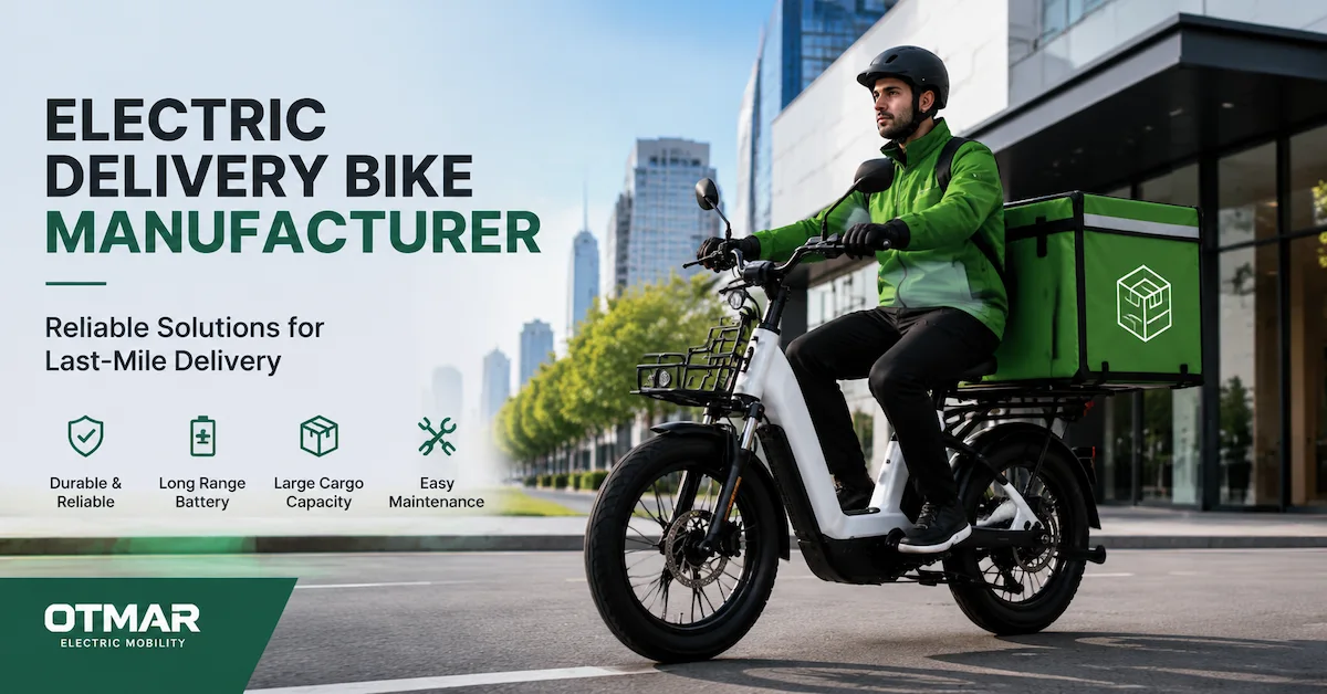 Electric Delivery Bike Manufacturer: Building Reliable Solutions for Last-Mile Logistics Electric Delivery Bike Manufacturer: Building Reliable Solutions for Last-Mile Logistics