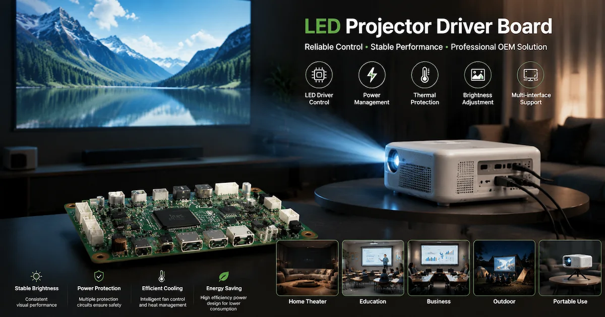 LED projector driver board manufacturer