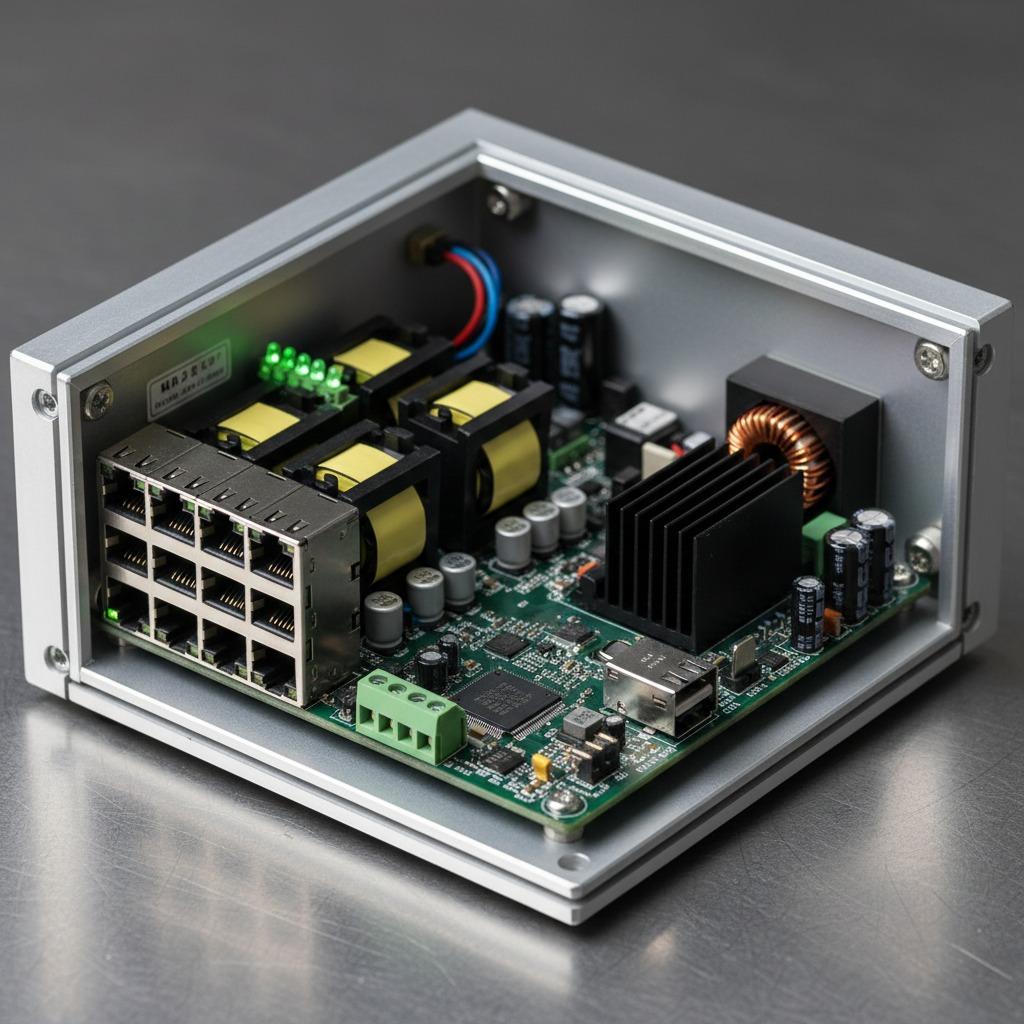 Multi-port RJ45 CCU Controller Board