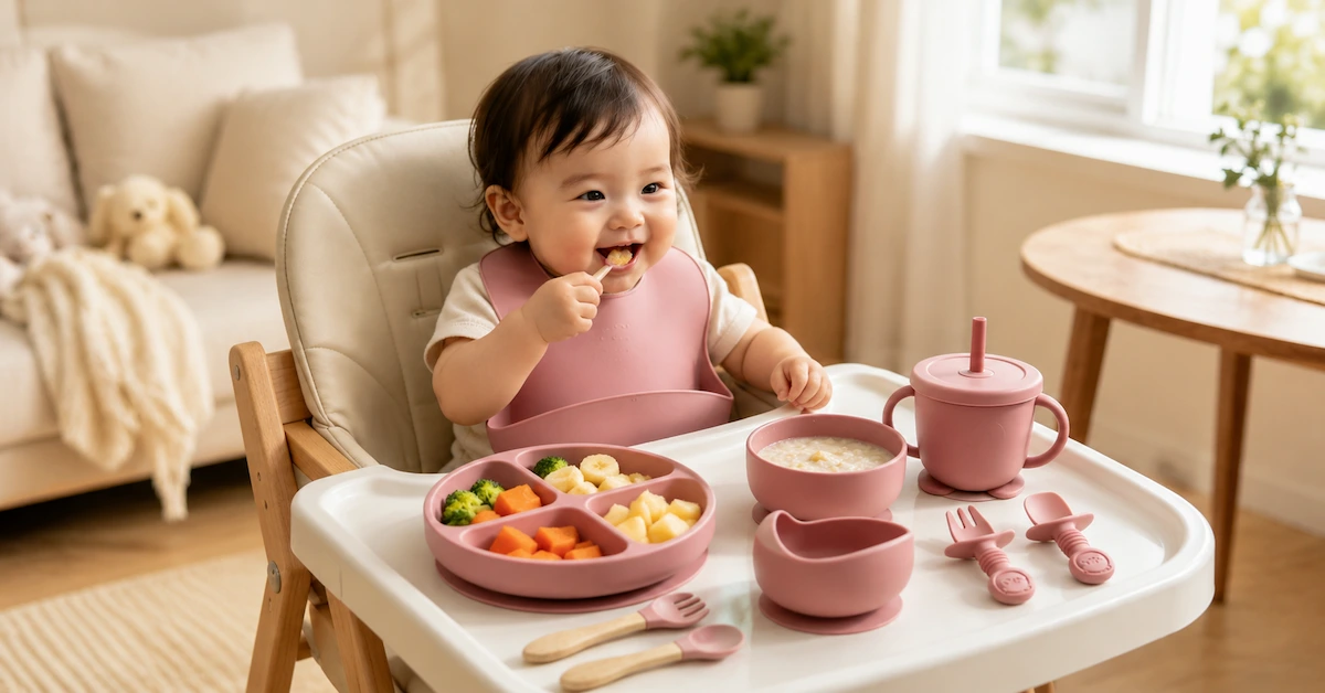 silicone baby tableware manufacturer