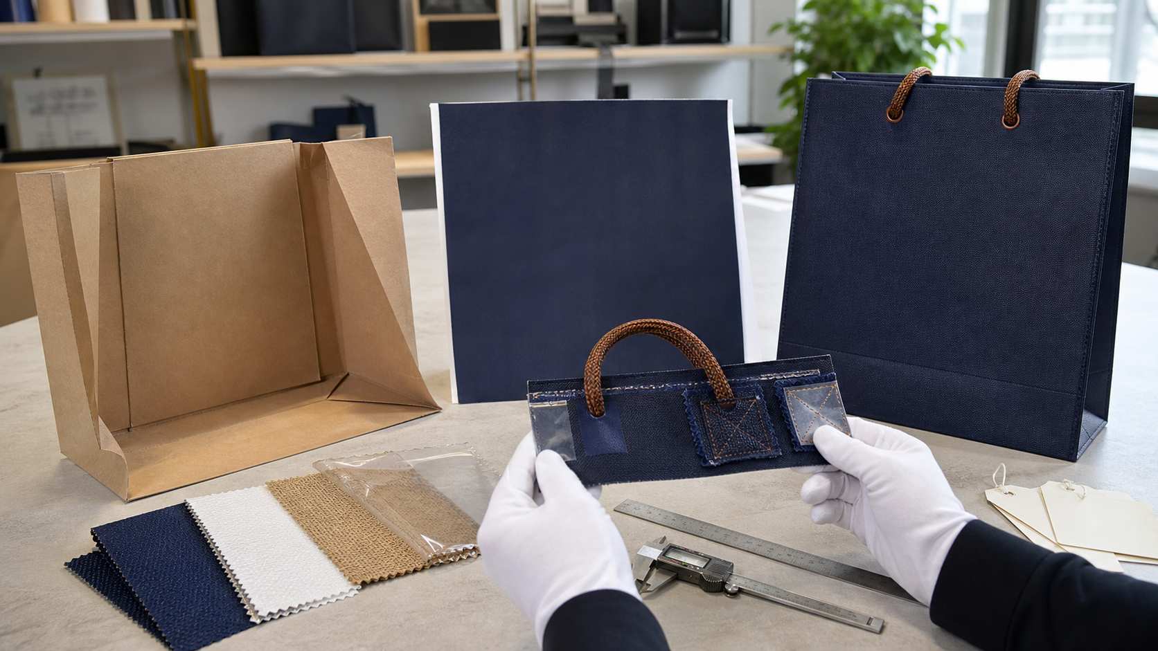 Custom Shopping Bag Sample Development Process