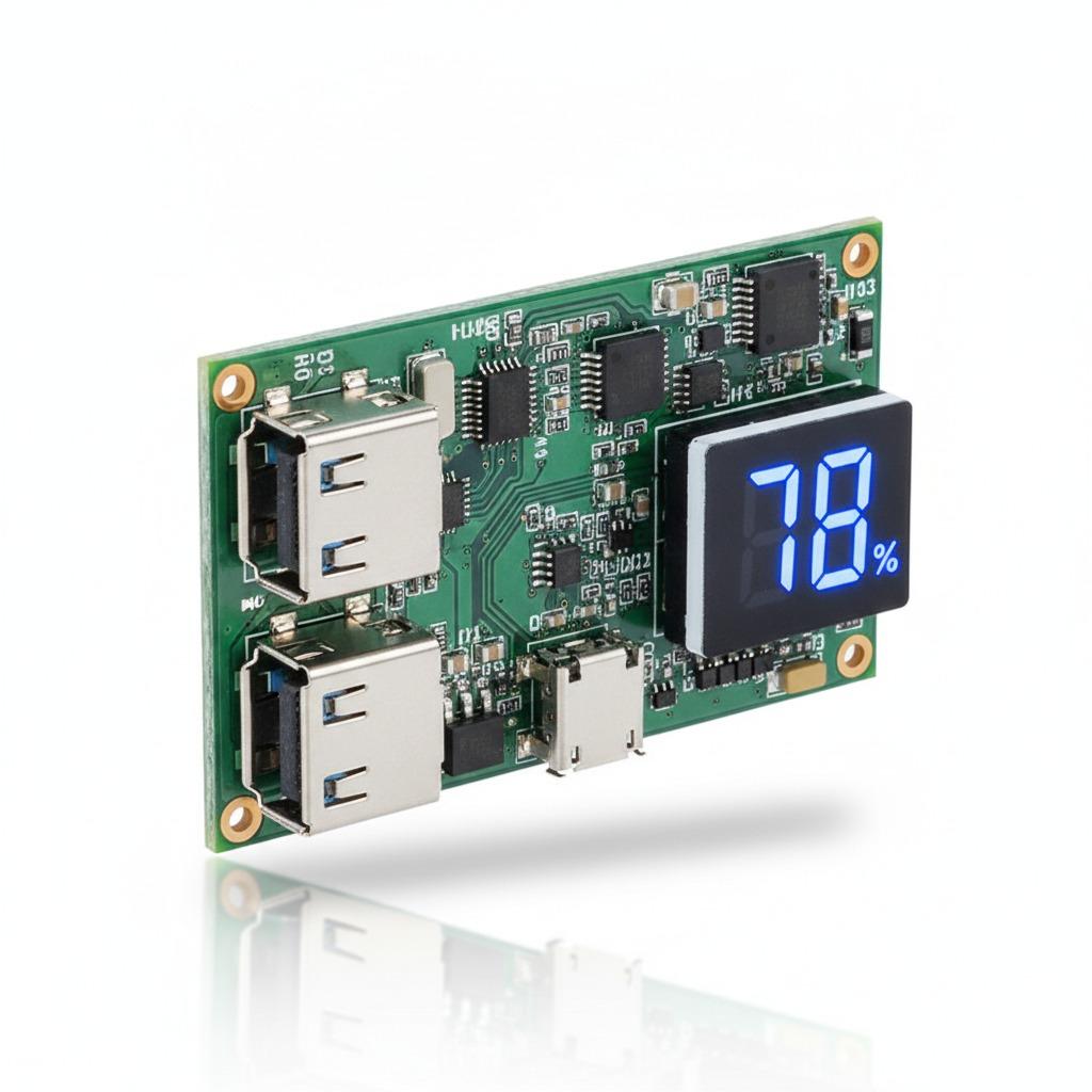 multi usb type‑c fast charging pcba