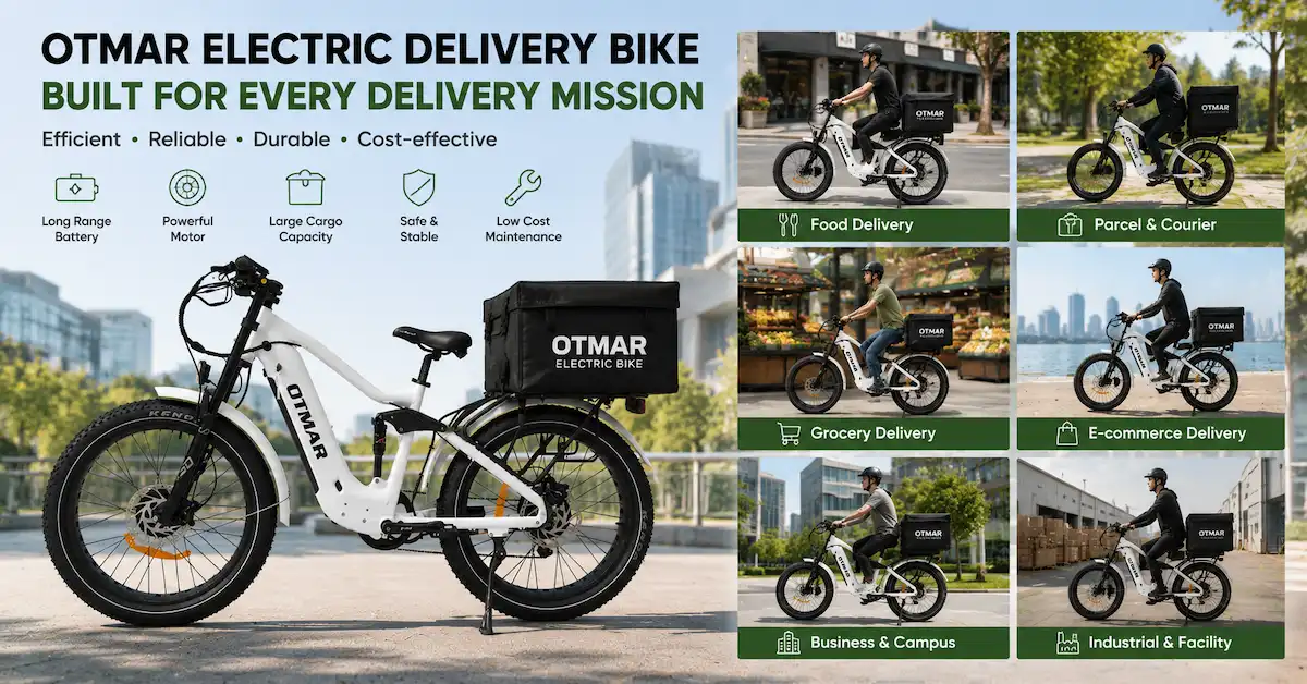 electric delivery bike supplier