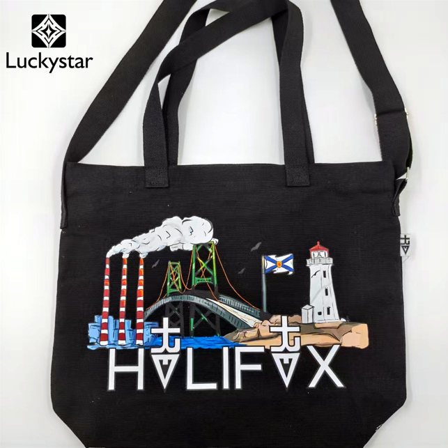 Real LUCKYSTAR printed bag artwork reference