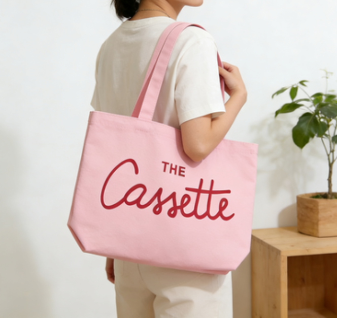 LUCKYSTAR printed fabric shopping bag