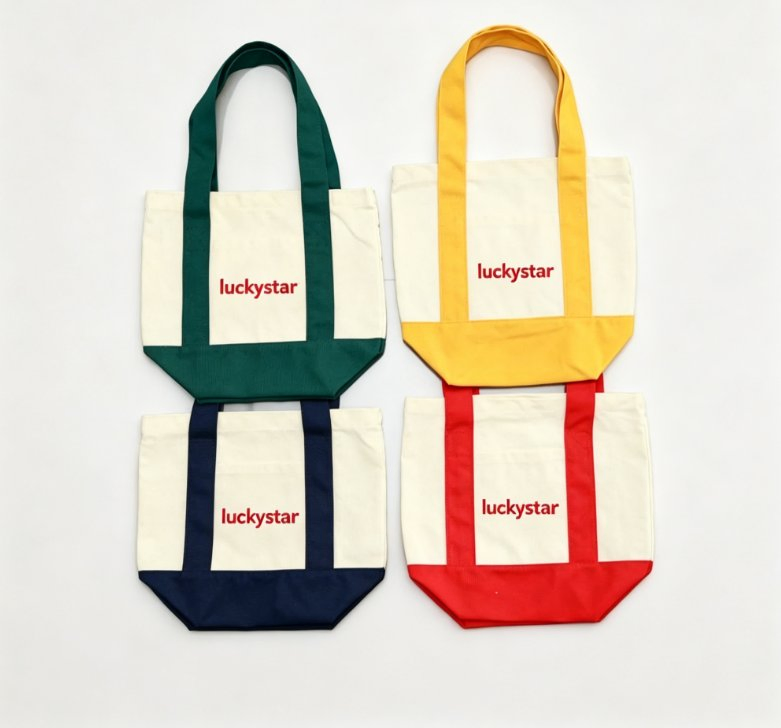 Options de couleurs pour le sac fourre-tout en toile LUCKYSTAR
