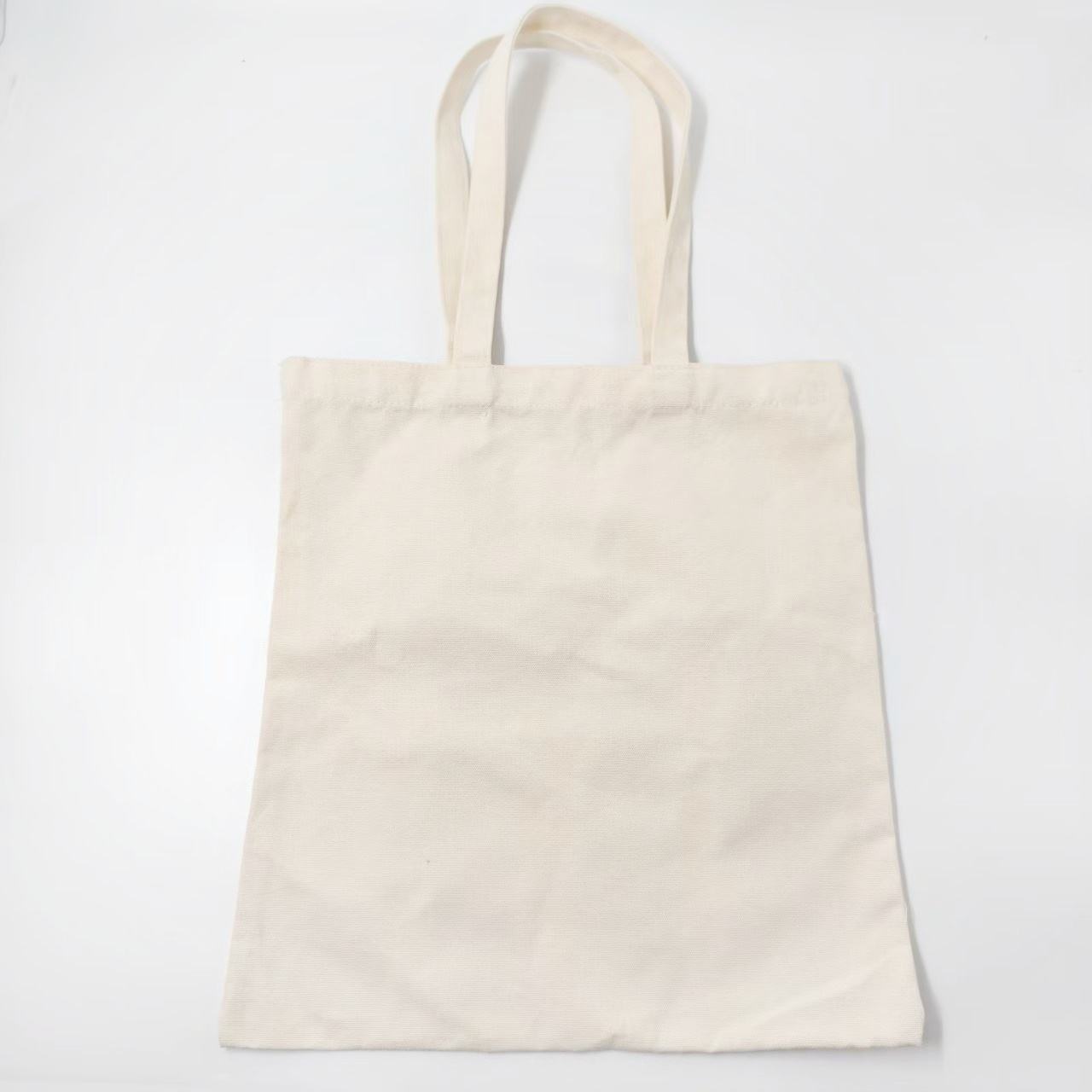 An unprinted natural fabric shopping bag from the LUCKYSTAR range