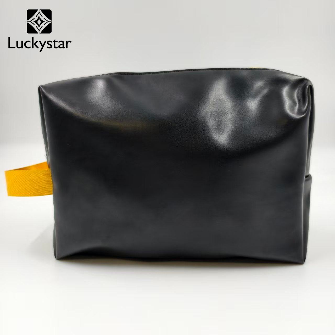 Pochette noire zippée authentique de la gamme de produits LUCKYSTAR