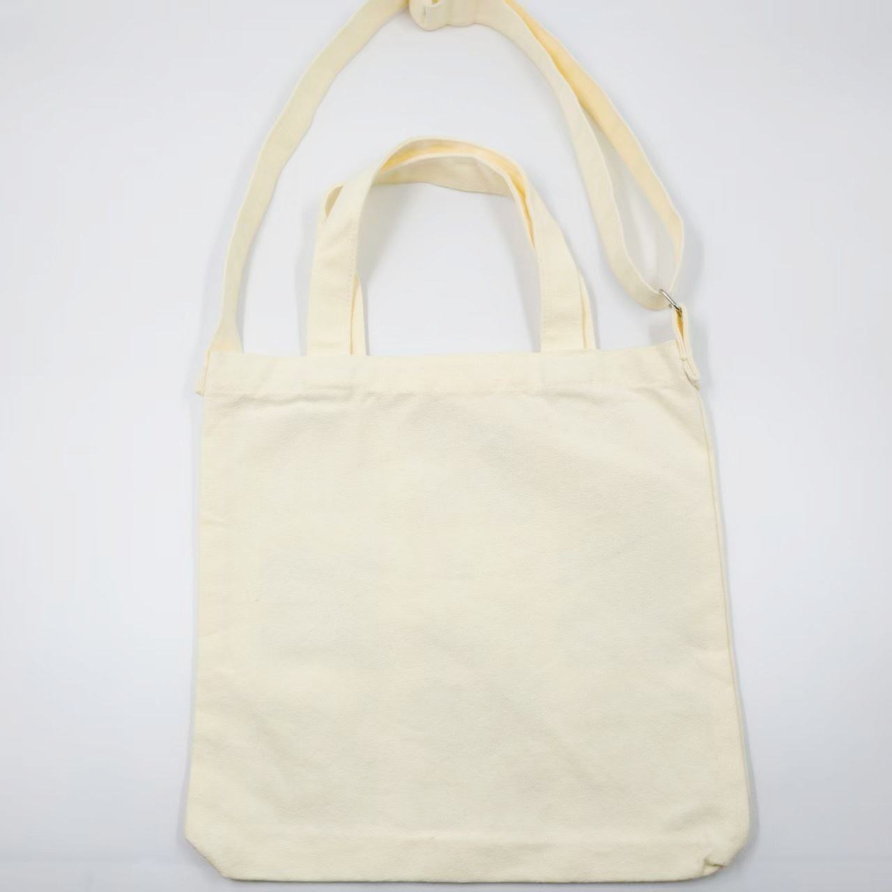 Véritable sac cabas en toile à double anse, référence produit de LUCKYSTAR