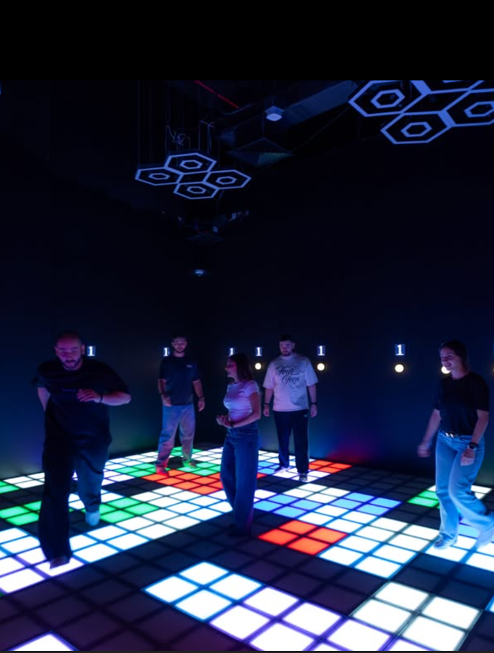 sala giochi sportiva interattiva Qatar