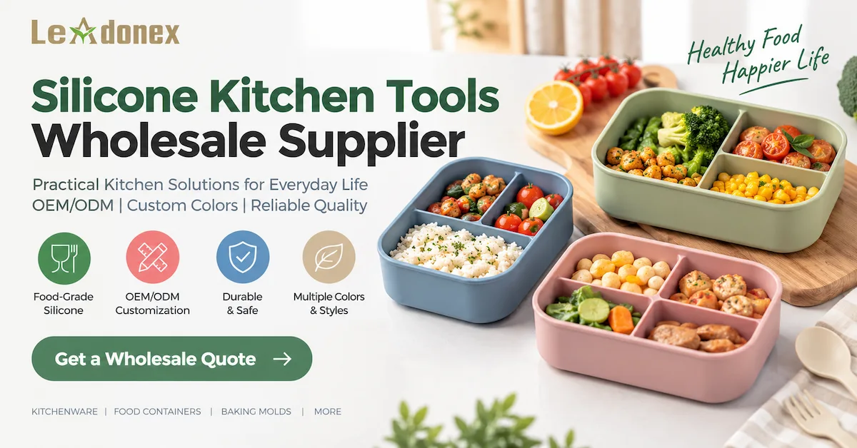 Silicone kitchen tools wholesale supplier range