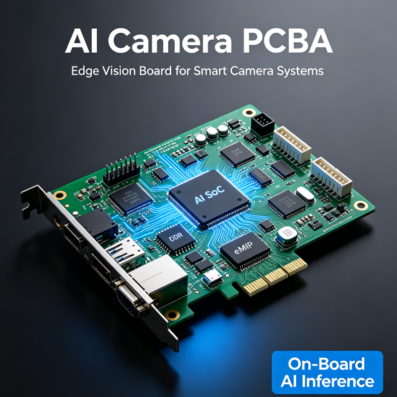 AI Camera PCBA for Edge Vision Systems