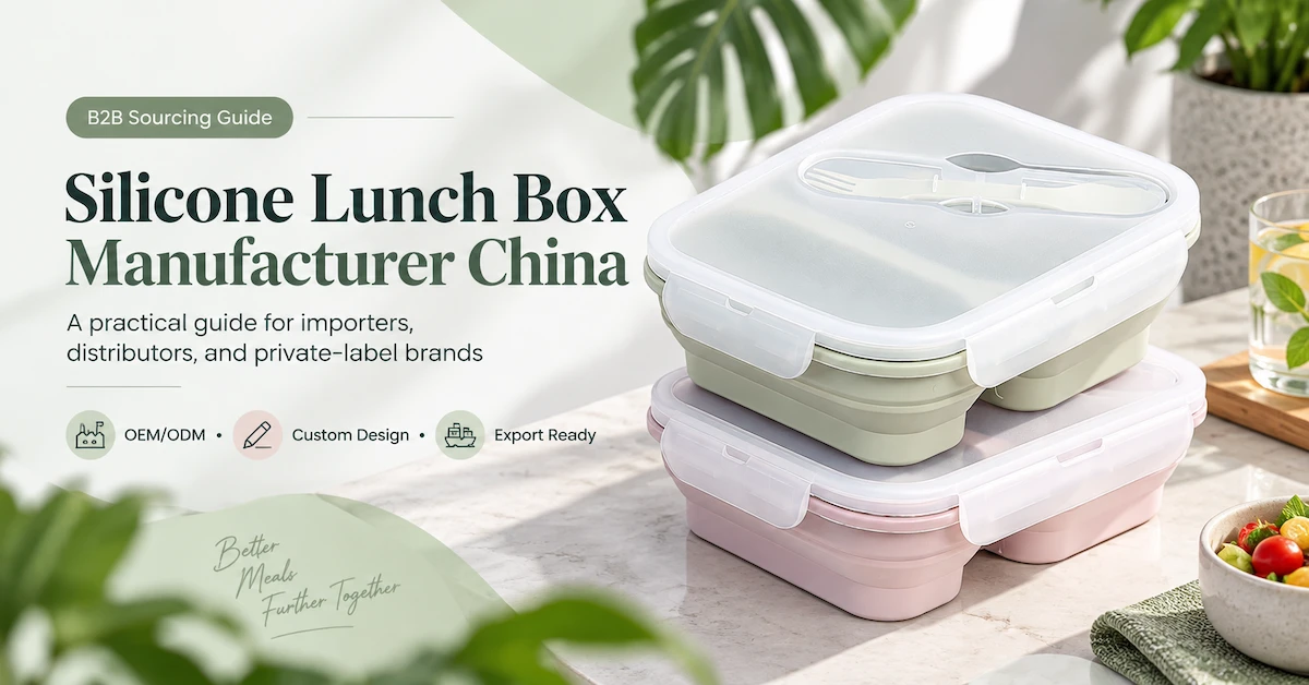 Silicone lunch box manufacturer China guide
