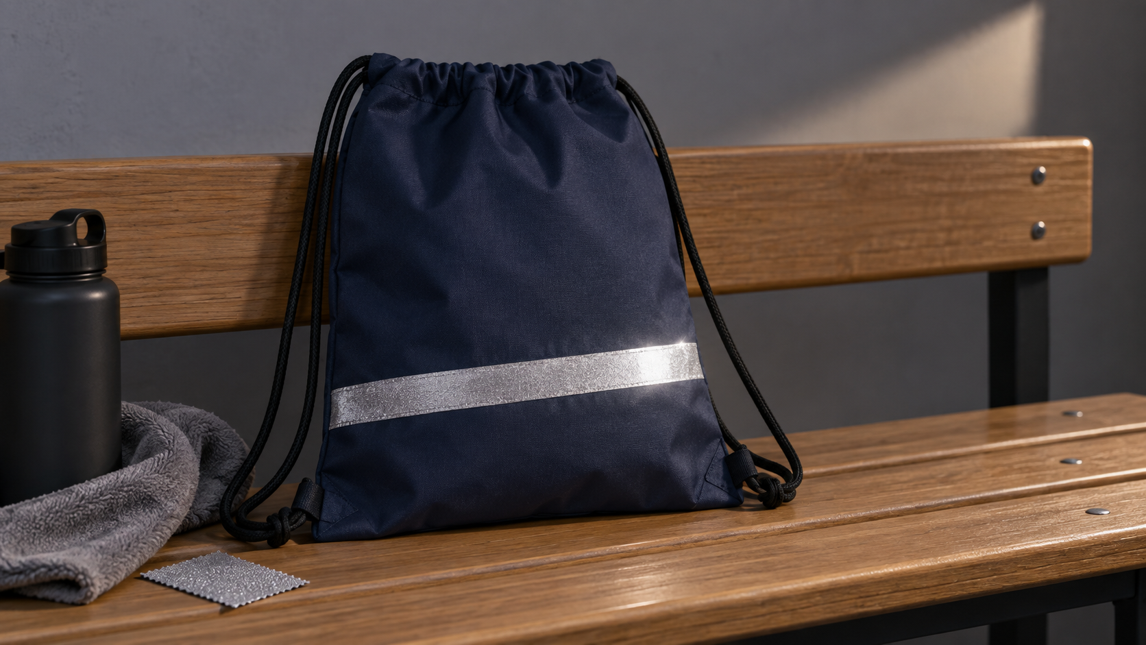Reflective Printing for Sports Drawstring Bags