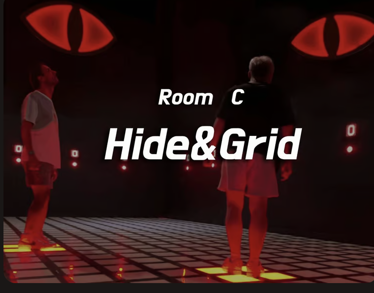 Sistema di gioco multi-stanza Hide Grid