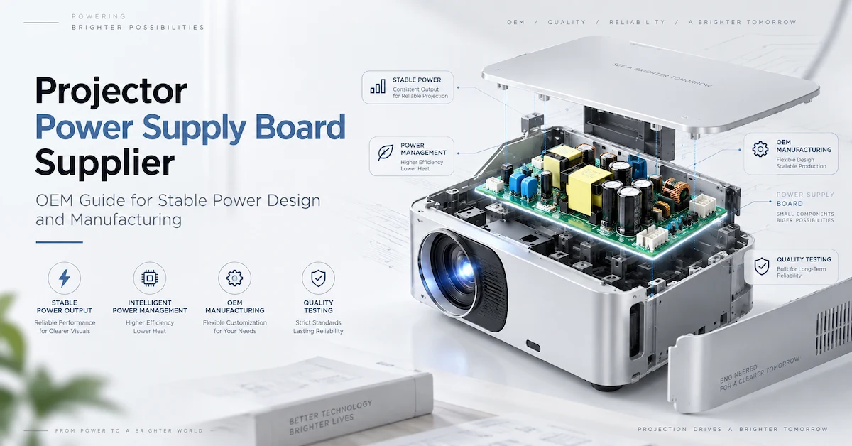 projector power supply board supplier