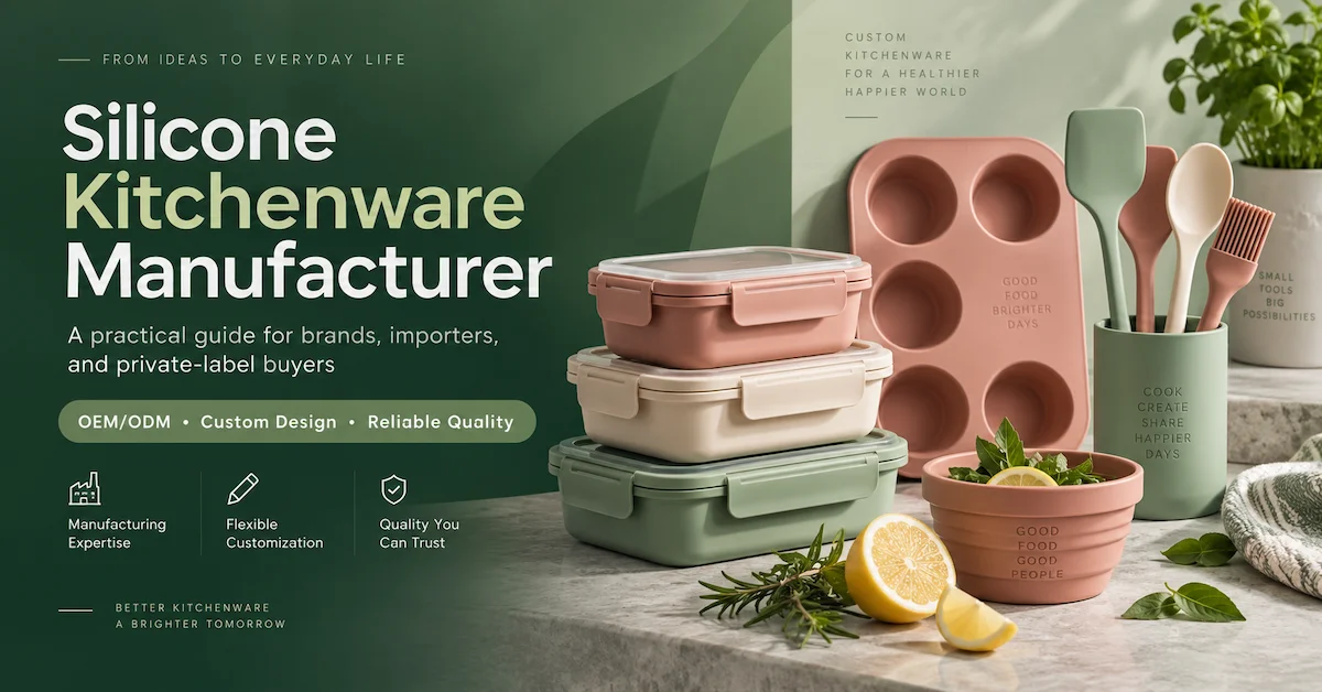 Silicone kitchenware manufacturer solutions